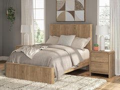 Hoover Furniture Outlet - Ashley Furniture - Gramburg Full Panel Platform Bed - Full Panel Platform Bed - PCB1121B9