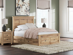 Hoover Furniture Outlet - Ashley Furniture - Makidern Full Panel Storage Bed - Full Panel Storage Bed - PCB1170B39