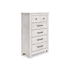 Hoover Furniture Outlet - Ashley Furniture - Makidern Chest of Drawers - Five Drawer Chest - PCB1171-46