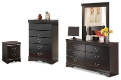 Hoover Furniture Outlet - Ashley Furniture - Huey Vineyard Dresser, Mirror, Chest and Nightstand - Dresser, Mirror, Chest and Nightstand - B128B53