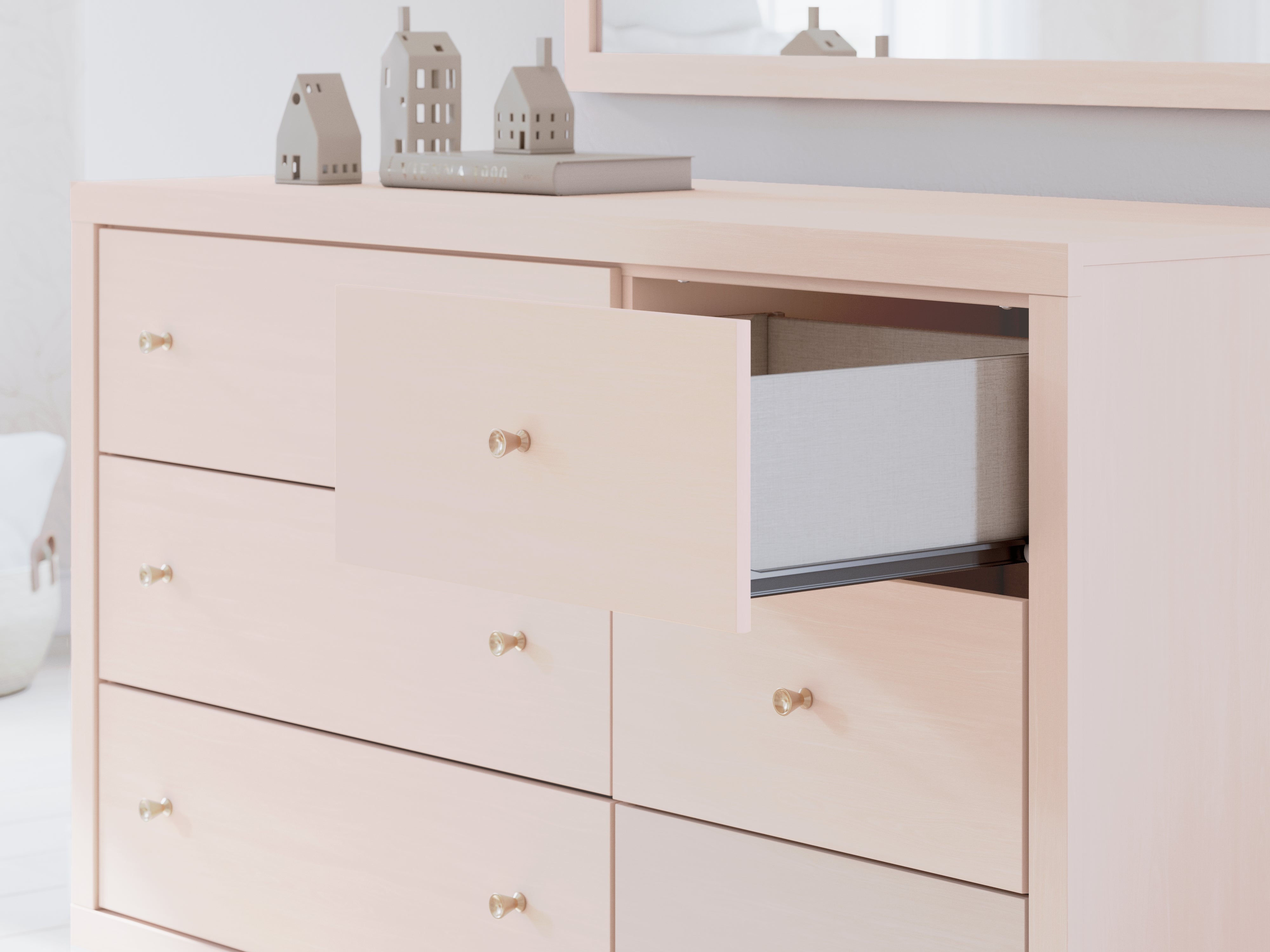 Wistenpine Full Upholstered Panel Bed