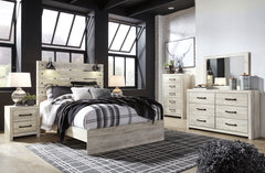 Hoover Furniture Outlet - Ashley Furniture - Cambeck Queen Panel Bed, Dresser, Mirror, Chest and Nightstand - Queen Panel Bed, Dresser, Mirror, Chest and Nightstand - B192B97