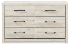 Cambeck King Panel Bed with Storage, Dresser, Chest and 2 Nightstands