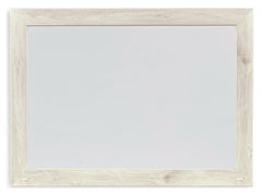 Hoover Furniture Outlet - Ashley Furniture - Cambeck Bedroom Mirror - Bedroom Mirror / Whitewash - B192-36