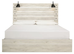 Cambeck King Panel Bed with 4 Storage Drawers