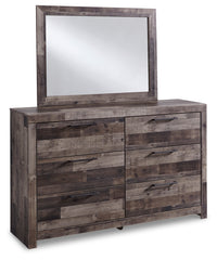 Derekson Twin Panel Bed, Dresser and Mirror