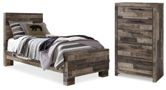 Derekson Twin Panel Bed and Chest
