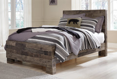 Hoover Furniture Outlet - Ashley Furniture - Derekson Full Panel Bed - Full Panel Bed / Multi Gray - B200B4