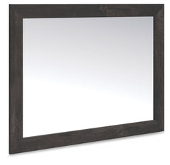 Hoover Furniture Outlet - Ashley Furniture - Hollivern Bedroom Mirror - Bedroom Mirror / Dark Gray - PCB2108-36