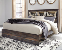 Hoover Furniture Outlet - Ashley Furniture - Drystan King Bookcase Bed - King Bookcase Bed / Multi - B211B53