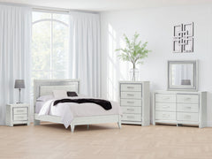 Hoover Furniture Outlet - Ashley Furniture - Zyniden Queen Upholstered Panel Bed - Queen Upholstered Panel Bed - B2114B2