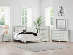 Hoover Furniture Outlet - Ashley Furniture - Zyniden Full Upholstered Panel Bed - Full Upholstered Panel Bed - B2114B4