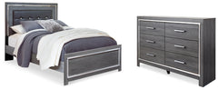 Hoover Furniture Outlet - Ashley Furniture - Lodanna Queen Panel Bed and Dresser - Queen Panel Bed and Dresser - B214B38