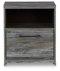 Baystorm Queen Panel Storage Bed and 2 Nightstands