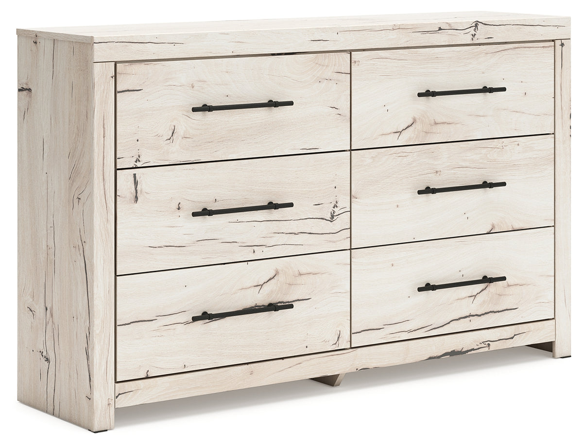 Hoover Furniture Outlet - Ashley Furniture - Lawroy Dresser - Six Drawer Dresser - B2310-31
