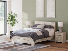 Hoover Furniture Outlet - Ashley Furniture - Lawroy Queen Panel Bed - Queen Panel Bed - B2310B2