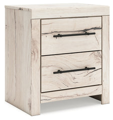 Hoover Furniture Outlet - Ashley Furniture - Lawroy Nightstand - Two Drawer Night Stand - B2310-92