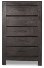 Brinxton King Panel Bed, Dresser, Mirror and Chest