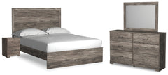 Ralinksi Queen Panel Bed, Dresser, Mirror, and Nightstand