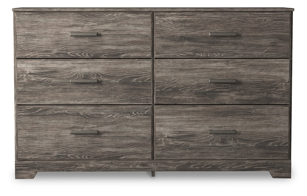 Hoover Furniture Outlet - Ashley Furniture - Ralinksi Dresser - Six Drawer Dresser / Gray - B2587-31