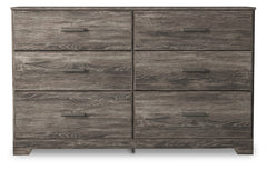 Hoover Furniture Outlet - Ashley Furniture - Ralinksi Dresser - Six Drawer Dresser / Gray - B2587-31