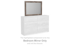 Hoover Furniture Outlet - Ashley Furniture - Ralinksi Bedroom Mirror - Bedroom Mirror / Gray - B2587-36