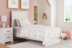 Hoover Furniture Outlet - Ashley Furniture - Stelsie Twin Panel Bed - Twin Panel Bed - B2588B12