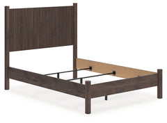 Hoover Furniture Outlet - Ashley Furniture - Pamytta Full Panel Bed - Full Panel Bed / Brown - PCB2614B16