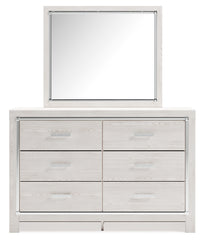 Altyra Full Upholstered Panel Bed, Dresser, Mirror, Chest and Nightstand