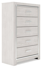 Altyra Twin Panel Bed, Chest and Nightstand