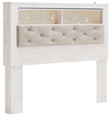 Altyra Queen Bookcase Headboard, Dresser and Mirror