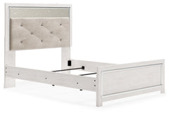 Hoover Furniture Outlet - Ashley Furniture - Altyra Full Panel Bed - Full Panel Bed / White - B2640B8