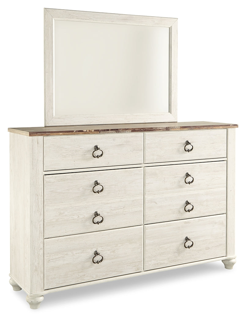 Willowton Queen Sleigh Bed