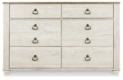 Willowton Twin Panel Bed and Dresser