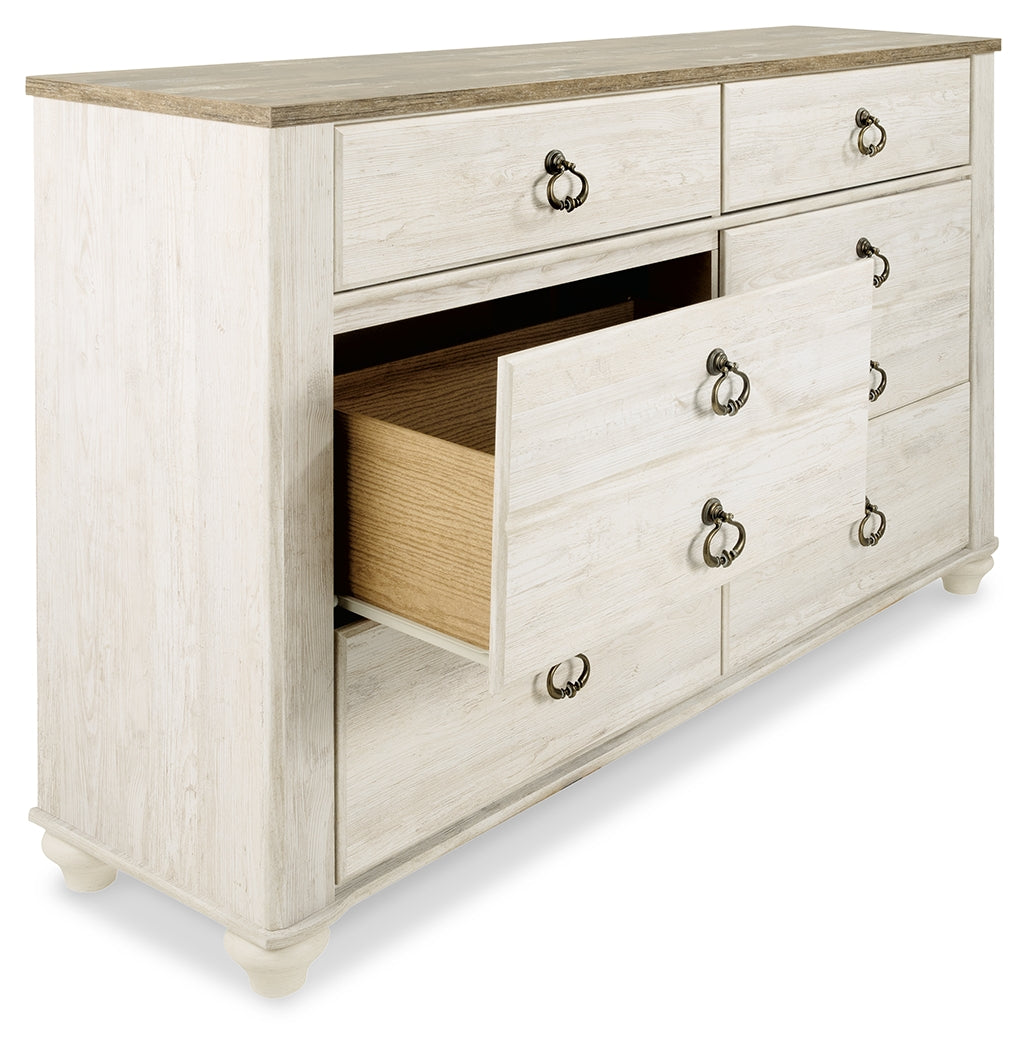 Willowton Queen Sleigh Bed