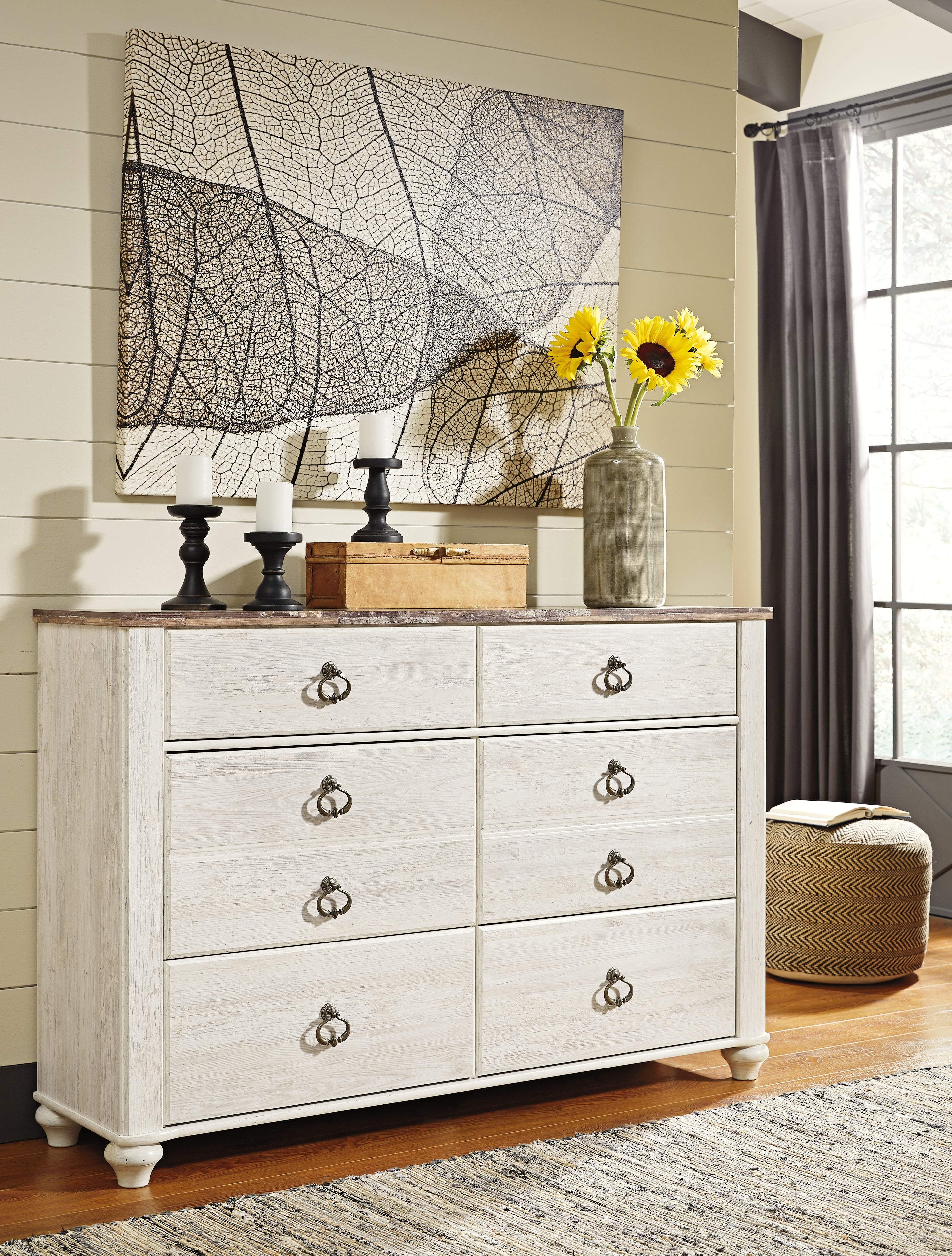 Willowton Queen Sleigh Bed