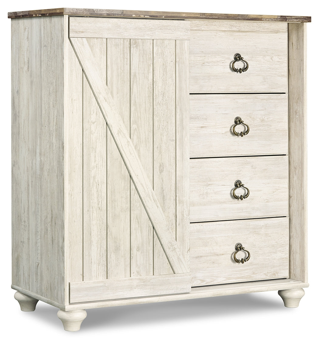 Willowton Queen Sleigh Bed
