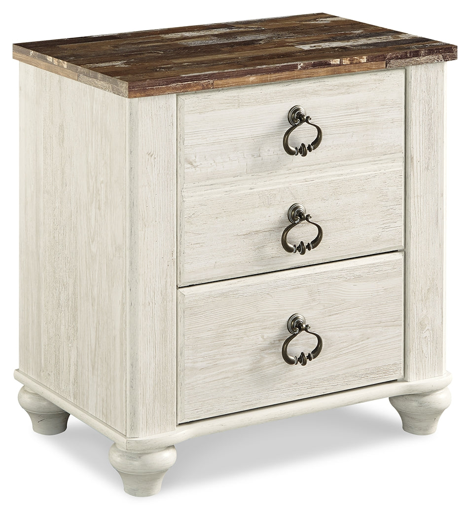 Willowton Queen Sleigh Bed
