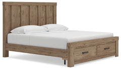 Oliandon King Panel Storage Bed