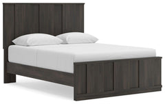 Hoover Furniture Outlet - Ashley Furniture - Shaehartin Queen Panel Platform Bed - Queen Panel Platform Bed - PCB3167B4