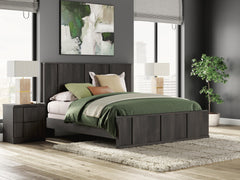 Hoover Furniture Outlet - Ashley Furniture - Shaehartin King Panel Bed - King Panel Bed - PCB3167B6