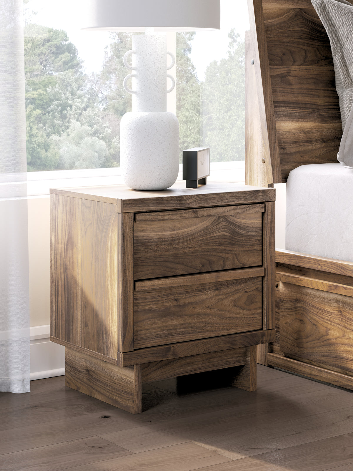 Hoover Furniture Outlet - Ashley Furniture - Chirason Nightstand - Two Drawer Night Stand - PCB3367-92