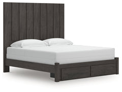 Hoover Furniture Outlet - Ashley Furniture - Fraluna King Panel Storage Bed - King Panel Storage Bed - PCB3370B9