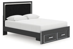 Zuraleus Queen Upholstered Panel Storage Bed