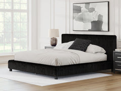 Hoover Furniture Outlet - Ashley Furniture - Zuraleus King Upholstered Bed - King Upholstered Bed - PCB3380B13