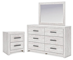 Hoover Furniture Outlet - Ashley Furniture - Cayboni Dresser, Mirror and Nightstand - Dresser, Mirror and Nightstand - B3788B19