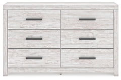 Cayboni Twin Panel Bed, Dresser and Chest