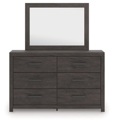 Prendonea Full Panel Bed, Dresser, Mirror, Chest and Nightstand