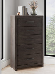 Hoover Furniture Outlet - Ashley Furniture - Prendonea Chest of Drawers - Five Drawer Chest - B3789-46