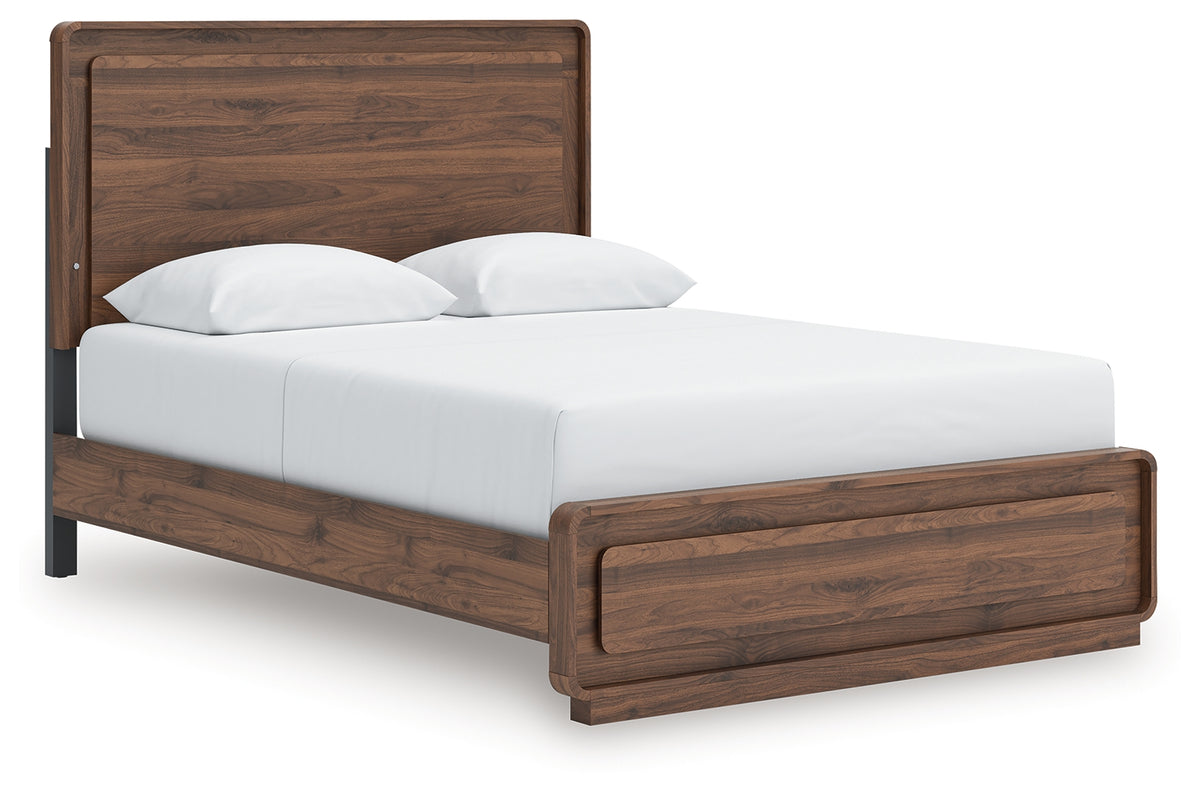Hoover Furniture Outlet - Ashley Furniture - Fortlorn Queen Panel Bed - Queen Panel Bed - PCB386B2